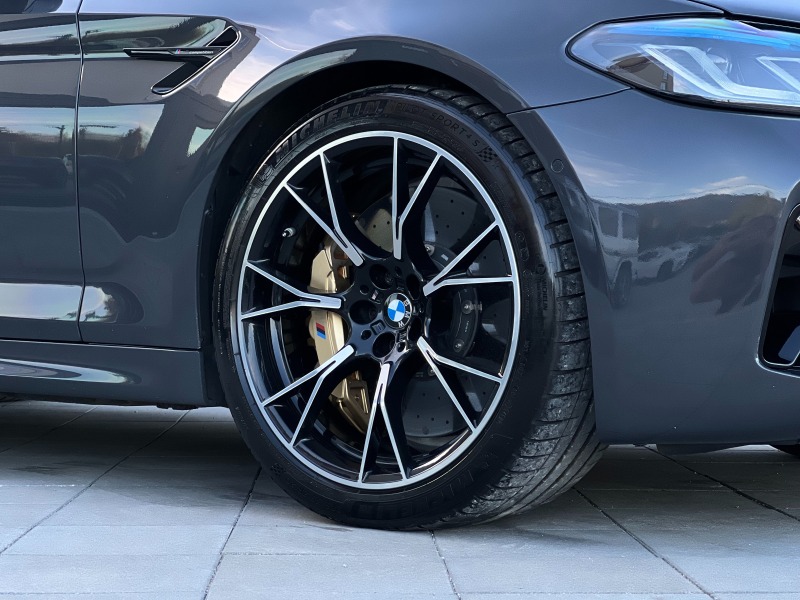 BMW M5 COMPETITION/CERAMICA/B&O/360/683, снимка 3 - Автомобили и джипове - 46084140