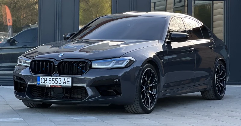 BMW M5 COMPETITION/CERAMICA/B&O/360/683, снимка 1 - Автомобили и джипове - 46084140