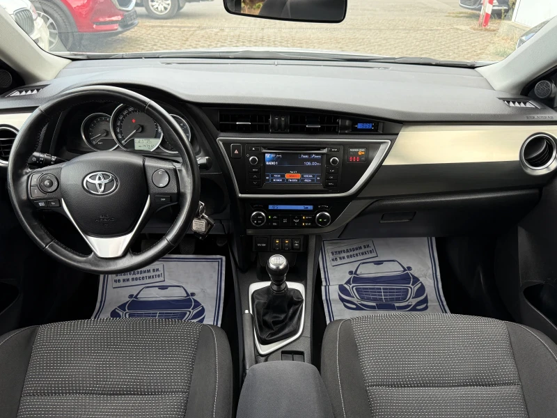 Toyota Auris 1.6i - 132К.С. / 6 СКОРОСТИ / НАВИГАЦИЯ / КАМЕРА, снимка 11 - Автомобили и джипове - 51824597