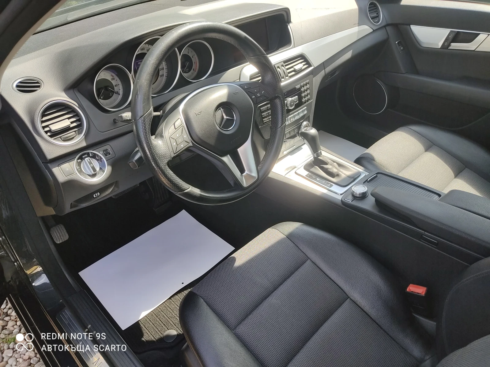 Mercedes-Benz C 180 156кс, бензин, автоматик, фейслифт, Германия, 190х, снимка 8 - Автомобили и джипове - 54660844