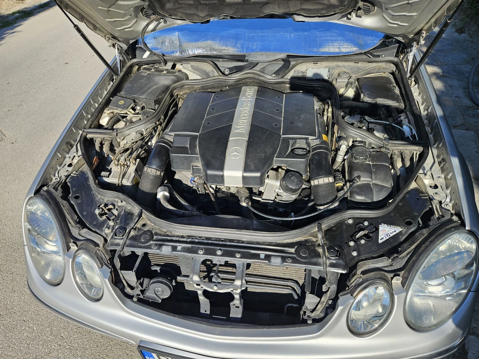 Mercedes-Benz E 320 М112 224 к.с. бензин/газ, снимка 13 - Автомобили и джипове - 55230230