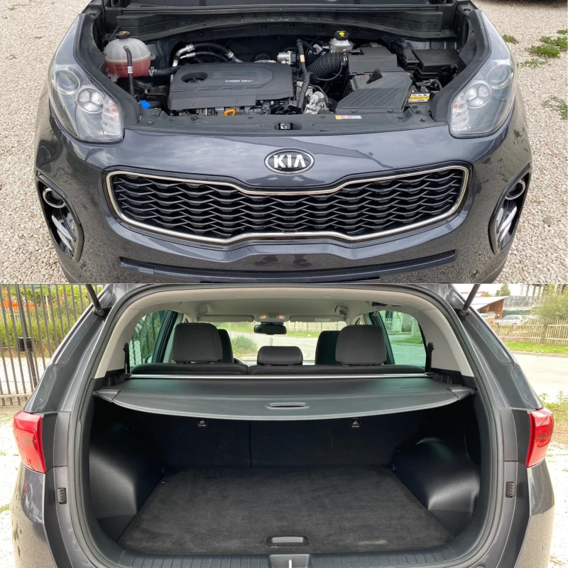 Kia Sportage 1, 7 CRDi Euro-6B Navi LED/84000 km!, снимка 16 - Автомобили и джипове - 47310403