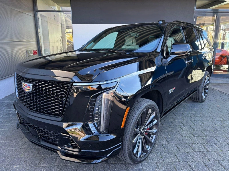 Cadillac Escalade 6.2 V8 V-SERIES/SUPERCHARGED/AKG/360/HEAD UP/TV/, снимка 3 - Автомобили и джипове - 52414376