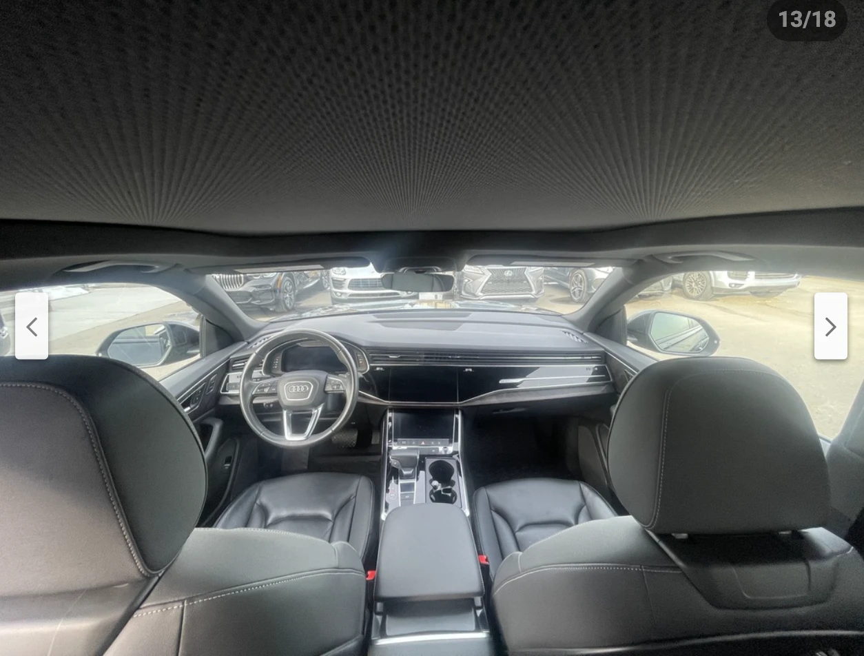 Audi Q8 55TFSI* S* LINE* ДИГИТАЛНО* ТАБЛО* ДИСТРОНИК* 360К, снимка 9 - Автомобили и джипове - 54027392