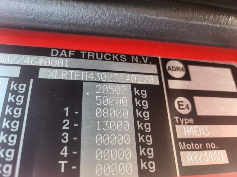 Daf FT XF 106  460 EURO 6, снимка 3 - Камиони - 45079363