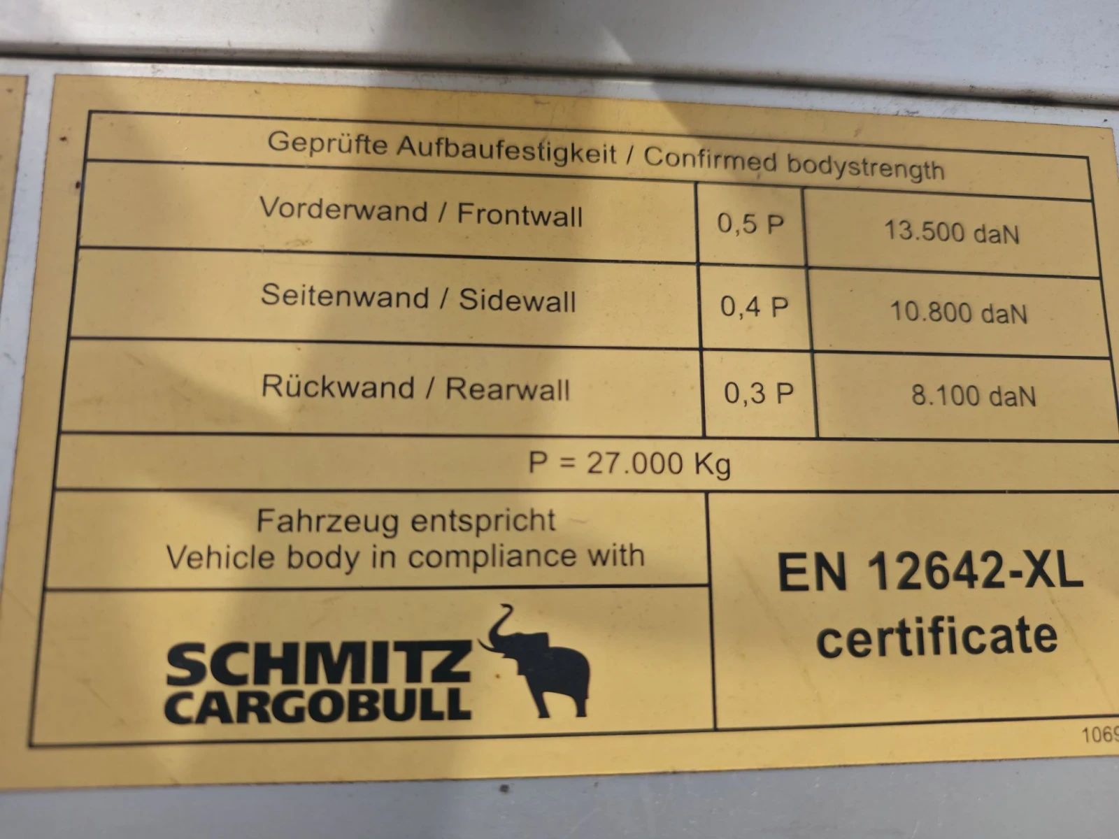 Полуремарке Schmitz Varios, снимка 5 - Ремаркета - 56415241