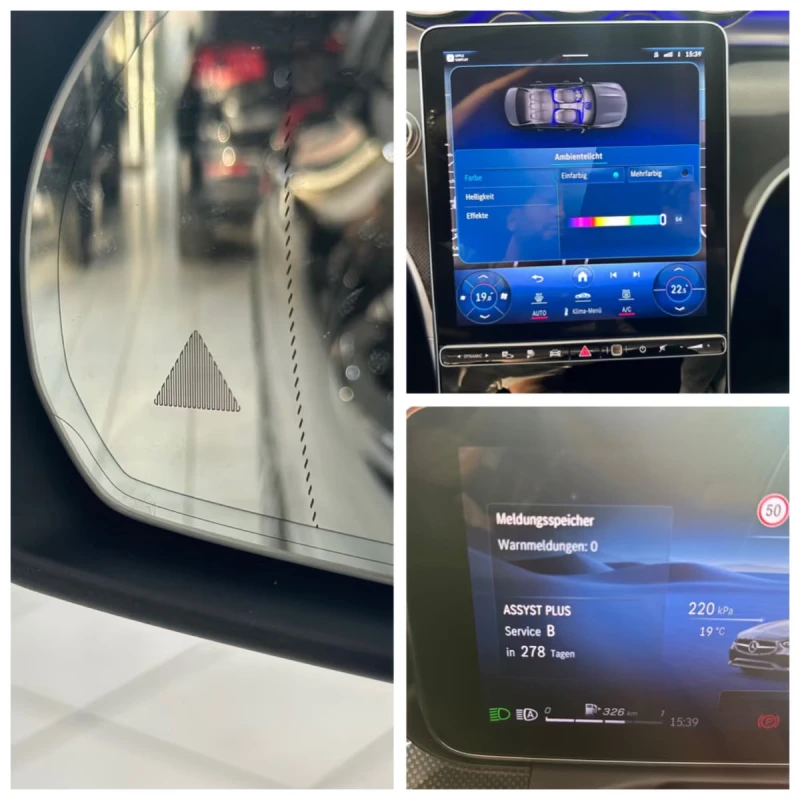 Mercedes-Benz C 300 AMG-LINE/309HP/NIGHT/CAM/NAVI/LED/CPLAY/258gpr, снимка 12 - Автомобили и джипове - 51580141