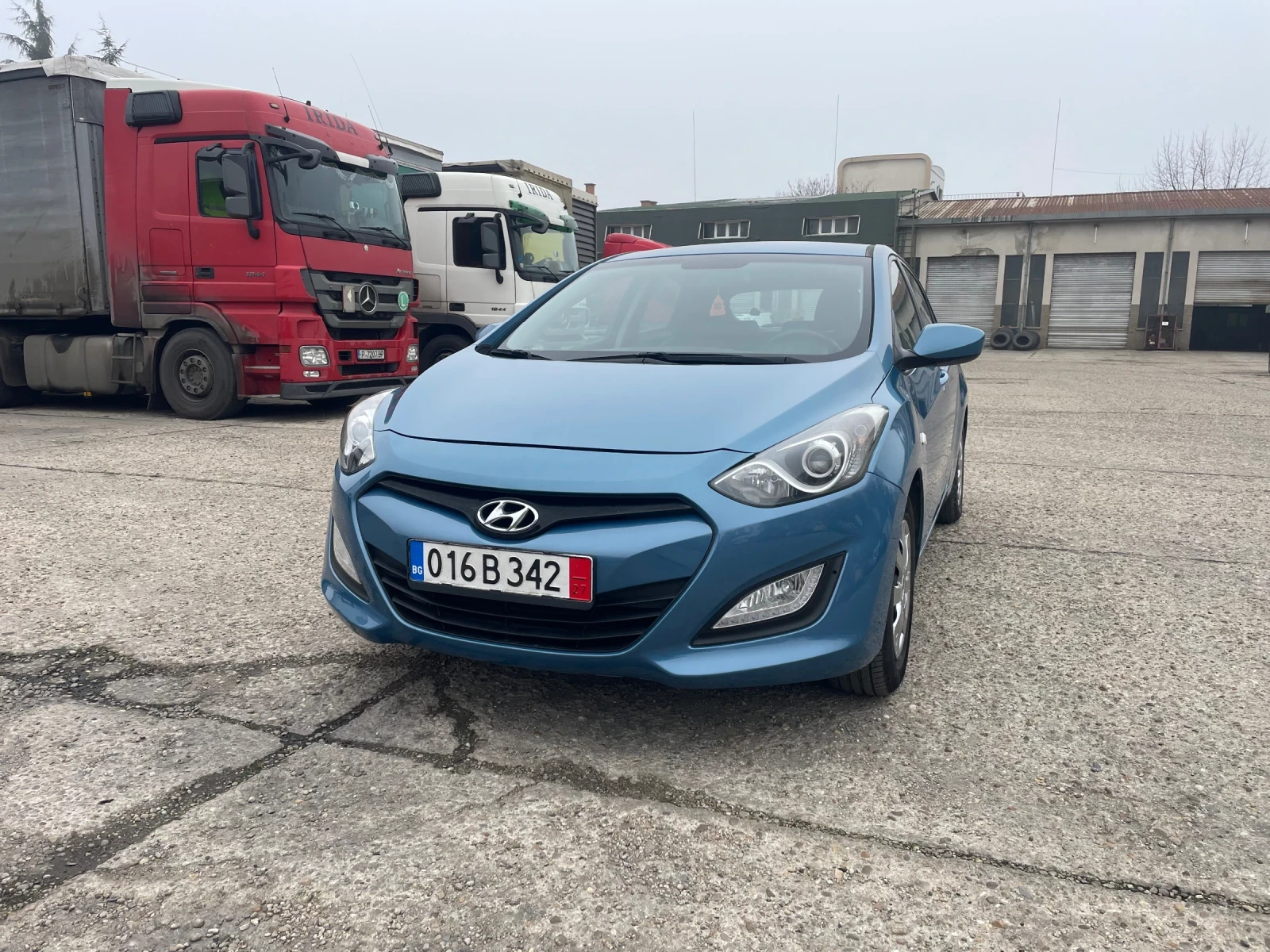 Hyundai I30 1.4 бензин-ГАЗ 100кс, снимка 1