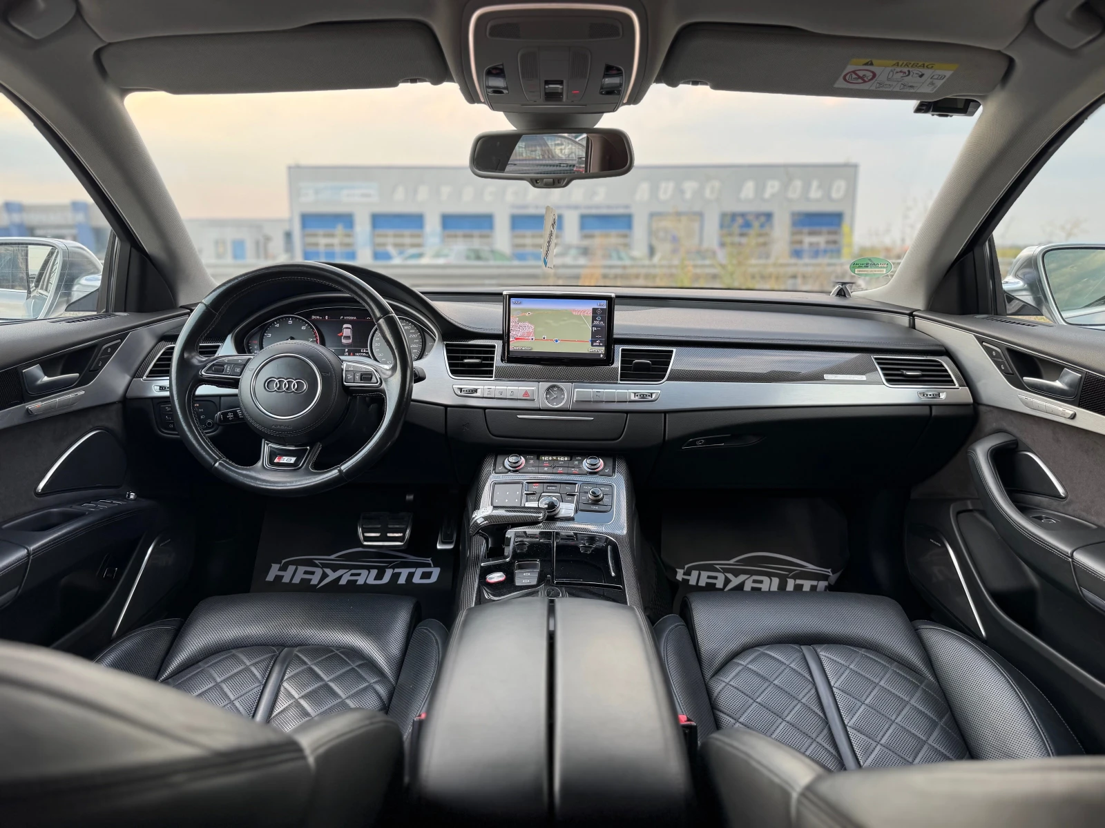 Audi S8 4.0= V8T= QUATTRO= CARBON PACK= NIGHT VIEW= 360* К - изображение 9