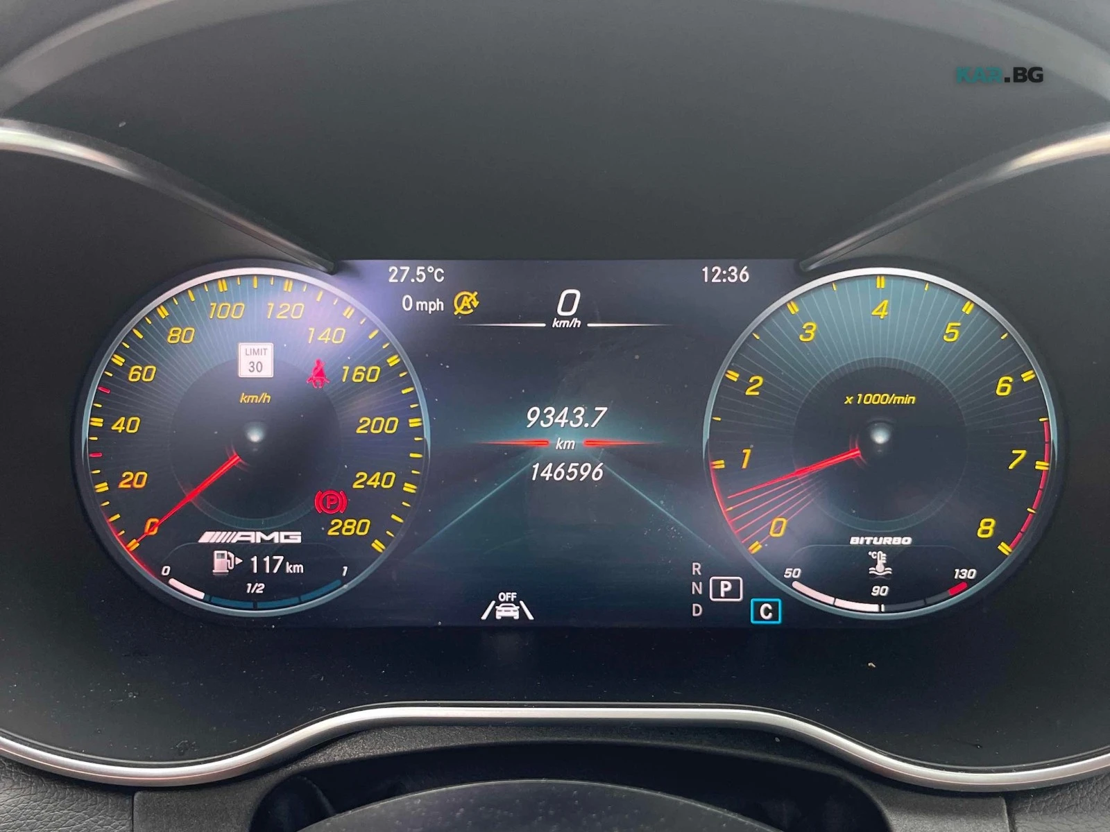 Mercedes-Benz C 43 AMG * AвтоКредит * (ЦЕНА ДО БГ), снимка 11 - Автомобили и джипове - 54880241