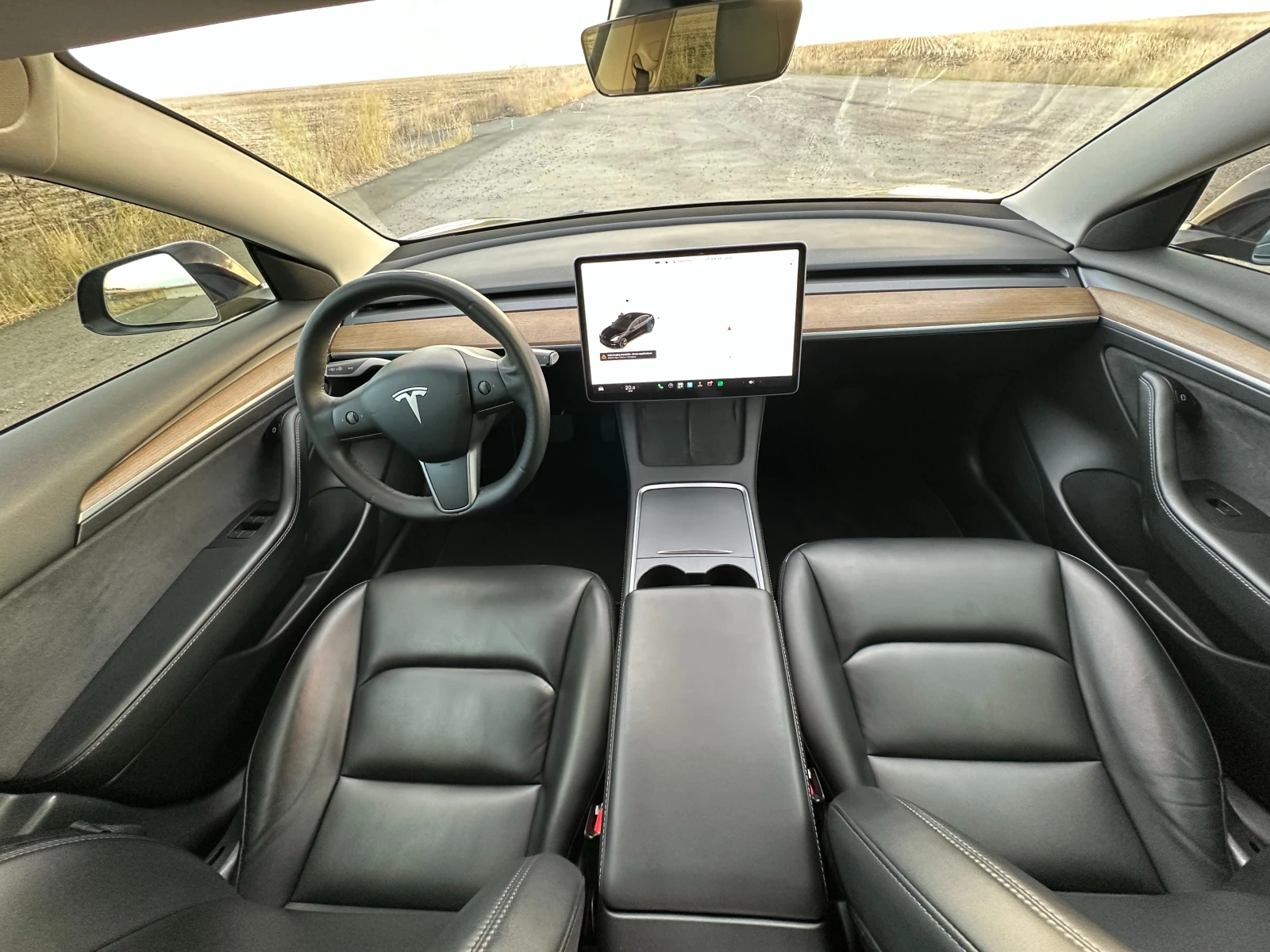 Tesla Model 3 Long Range Европейска Face Платено FSD термопомпа, снимка 9 - Автомобили и джипове - 56107626