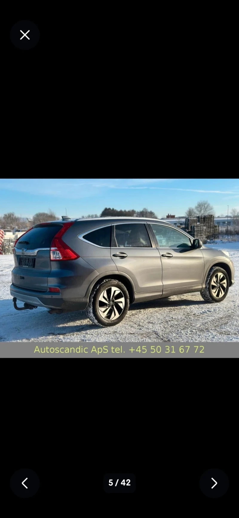 Honda Cr-v С-История Fecelift Exeutive Панорама Нави Камера , снимка 3 - Автомобили и джипове - 53145370