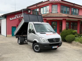 Mercedes-Benz Sprinter 518 3.0CDI* Климатик* Тристранен самосвал* 3.50 метра , снимка 1