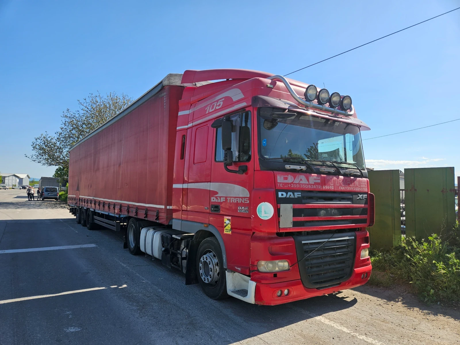 Daf XF 105 за композицията