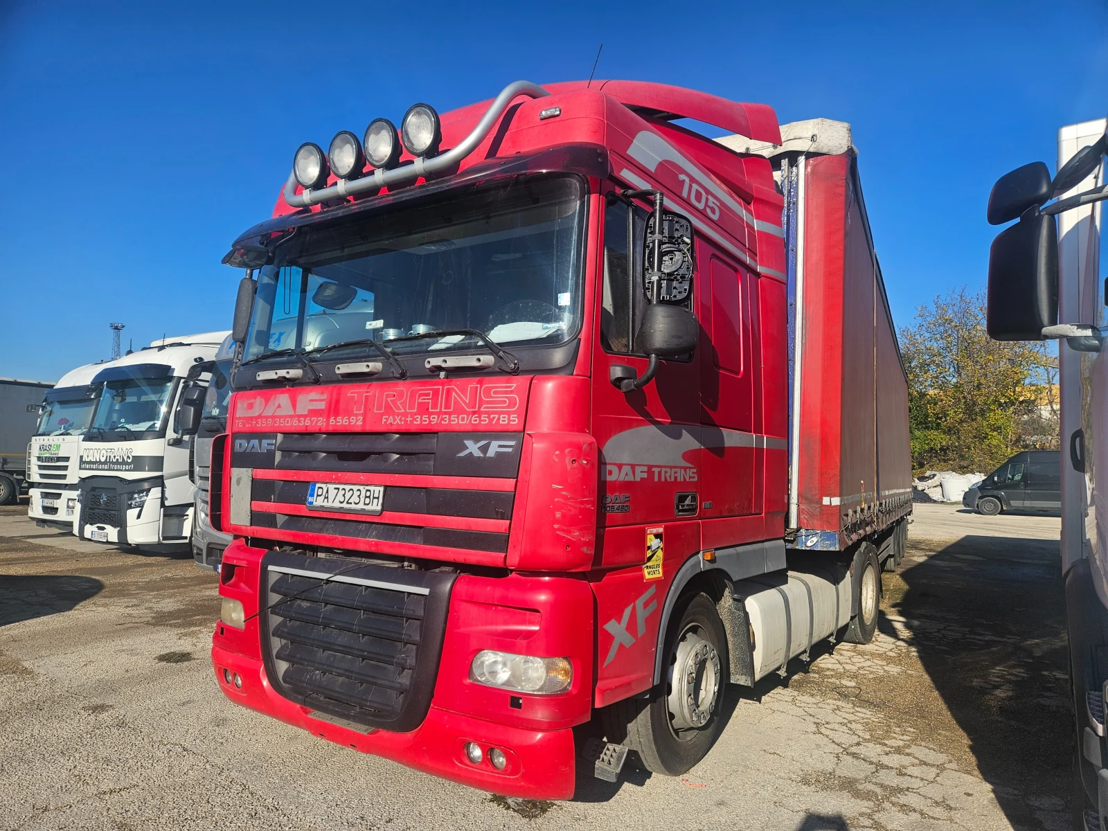 Daf XF 105 за композицията, снимка 2 - Камиони - 54426623