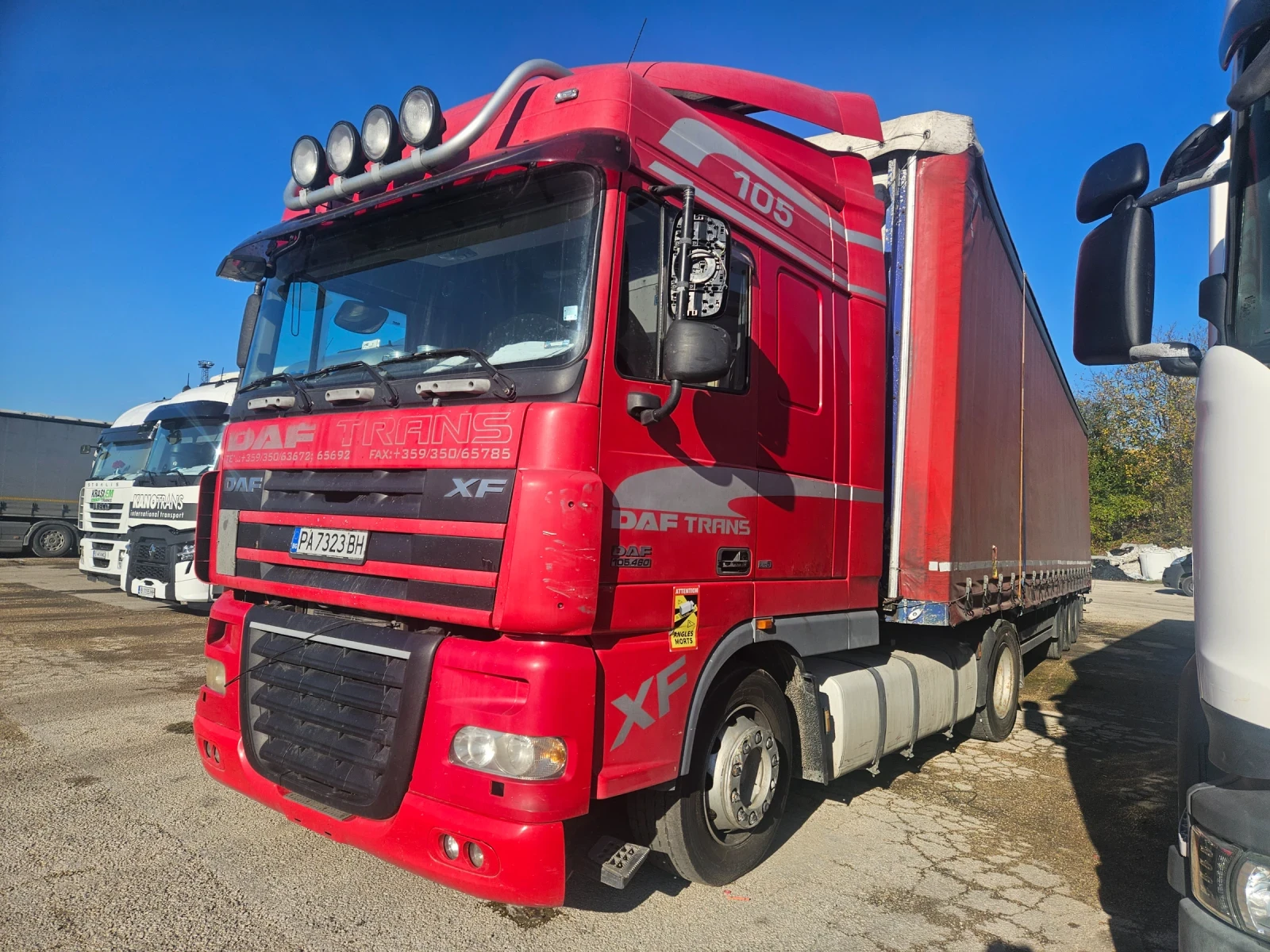 Daf XF 105 за композицията, снимка 5 - Камиони - 54508570