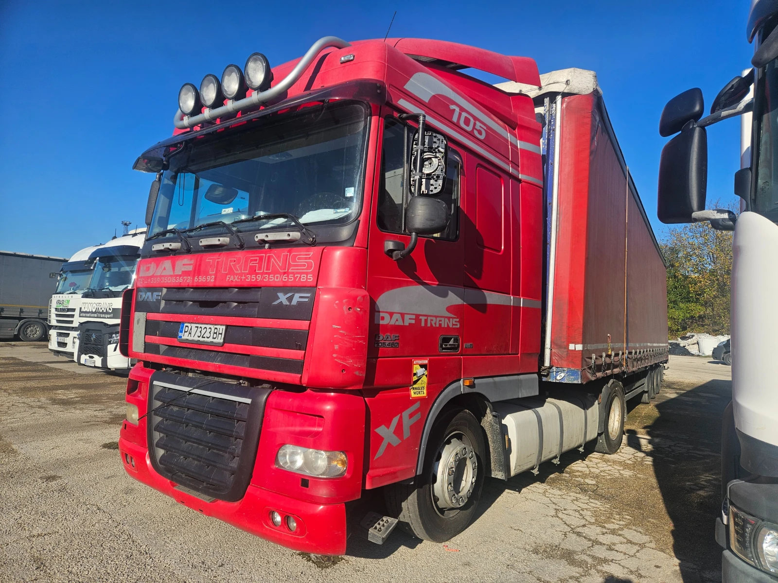 Daf XF 105 за композицията, снимка 5 - Камиони - 54426623