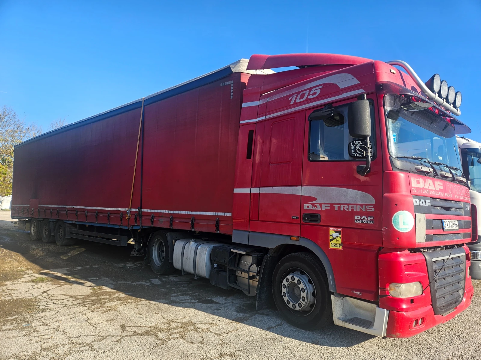 Daf XF 105 за композицията, снимка 4 - Камиони - 54426623