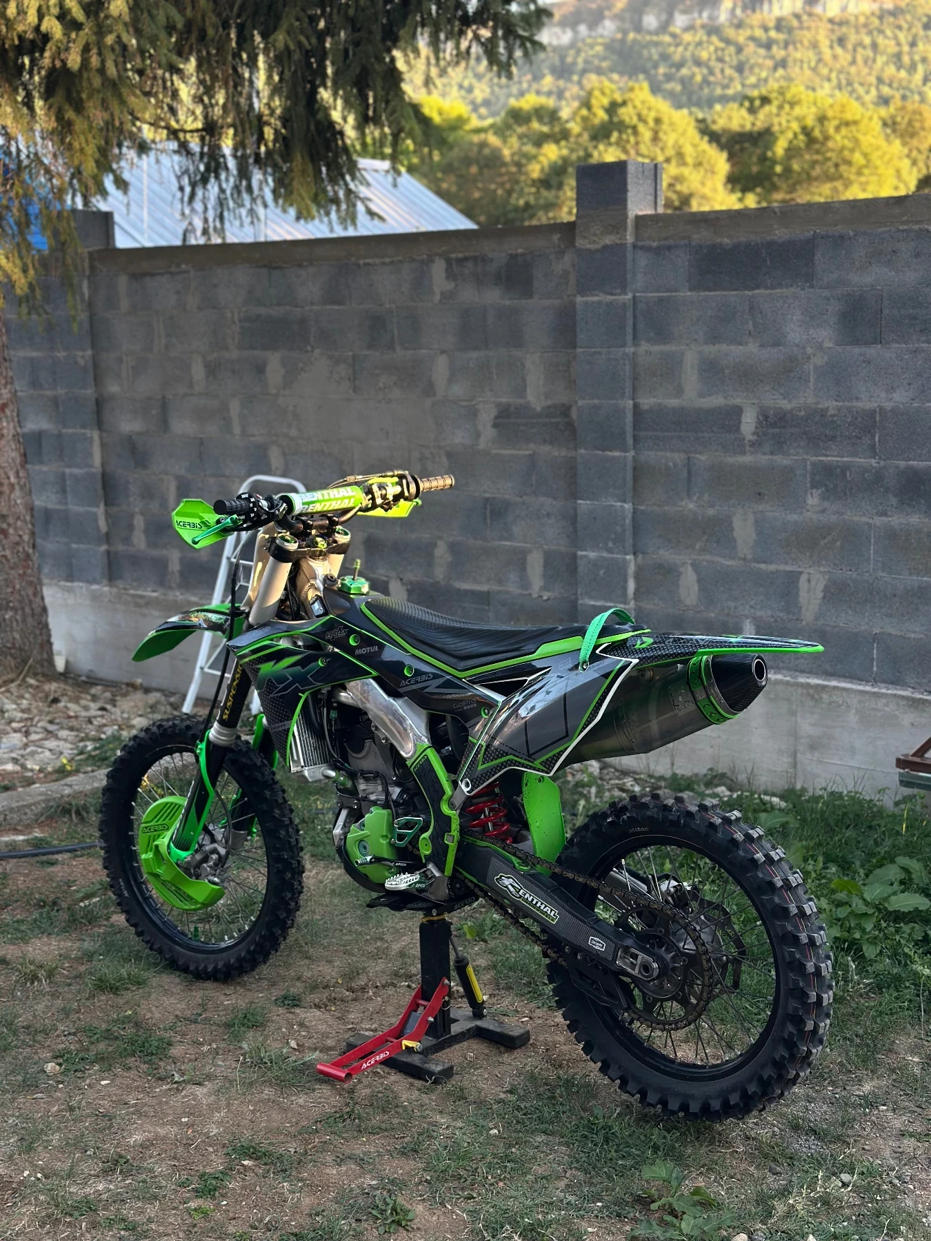 Kawasaki Kx 250F 2018 на 40часа!, снимка 5 - Мотоциклети и мототехника - 54415982