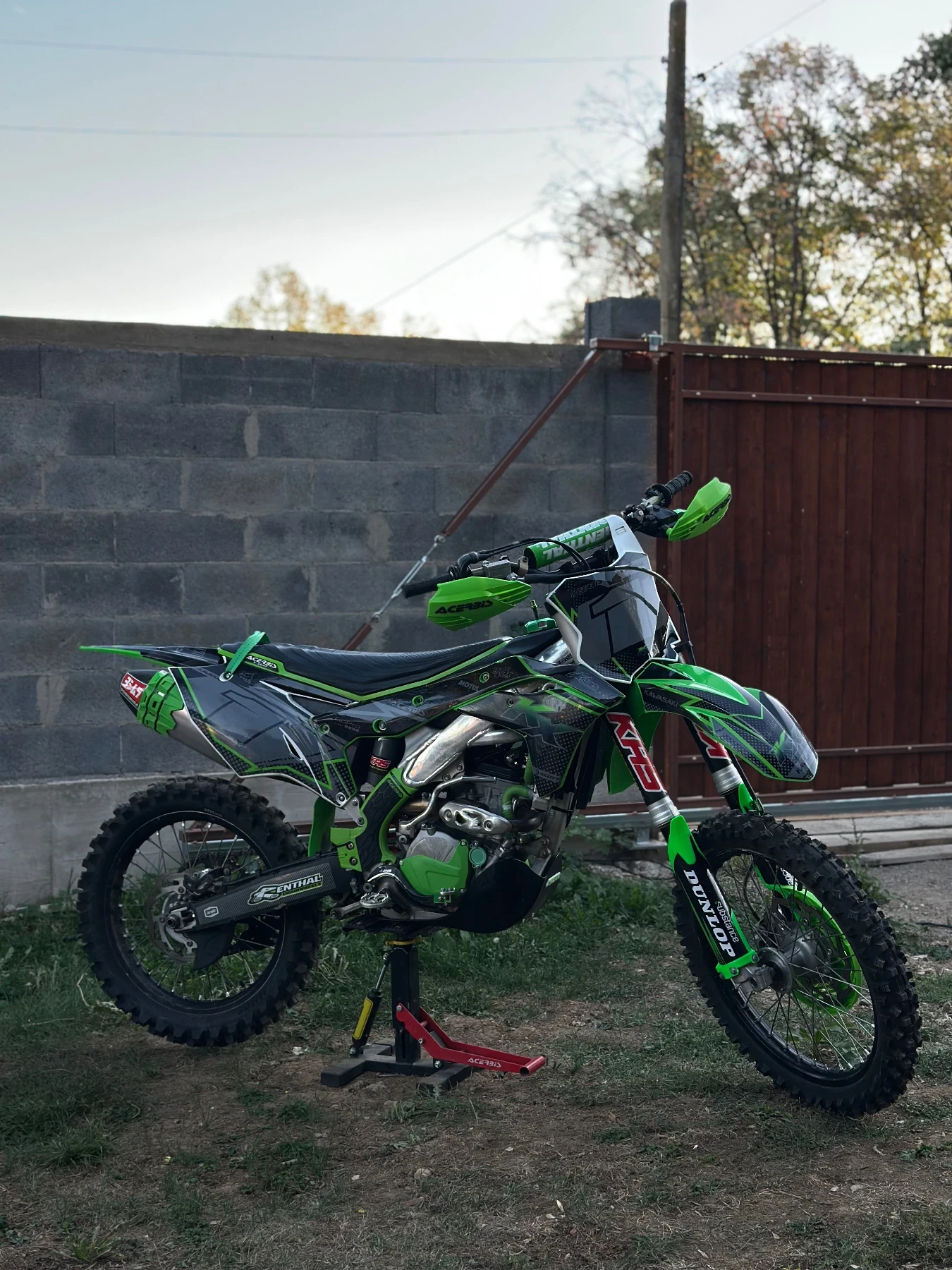 Kawasaki Kx 250F 2018 на 40часа!