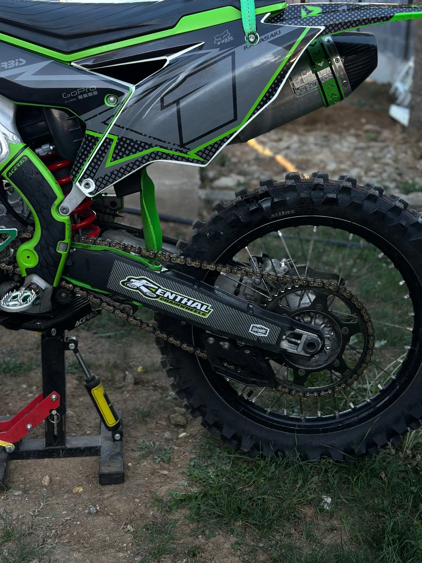 Kawasaki Kx 250F 2018 на 40часа!, снимка 8 - Мотоциклети и мототехника - 54415982