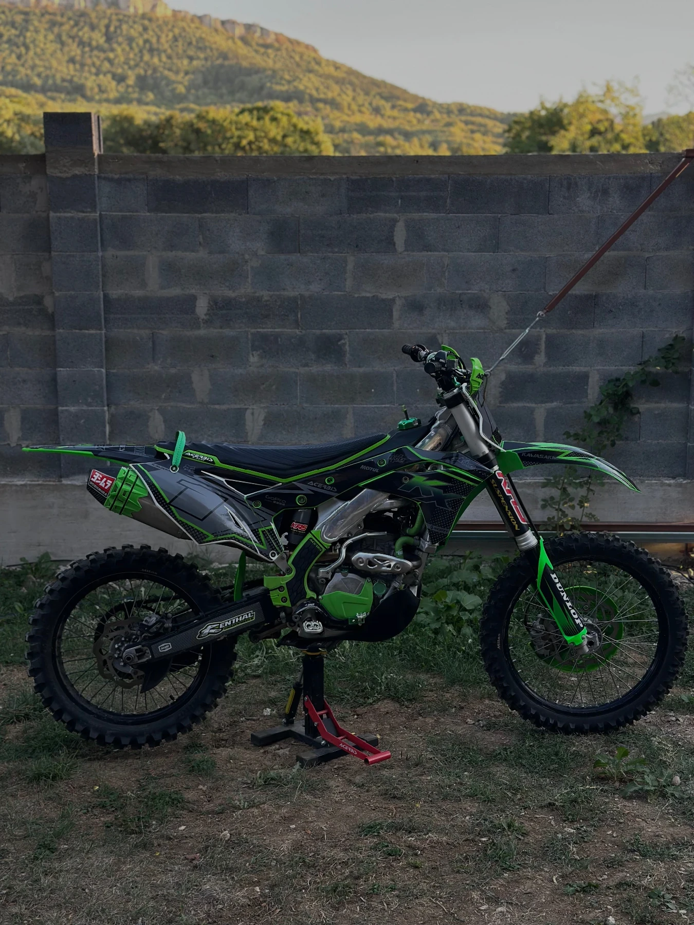 Kawasaki Kx 250F 2018 на 40часа!, снимка 2 - Мотоциклети и мототехника - 54415982