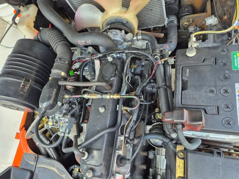 Мотокар Toyota 1.8 тона / ИЗРАВНИТЕЛ / Парно , снимка 14 - Индустриална техника - 49458912