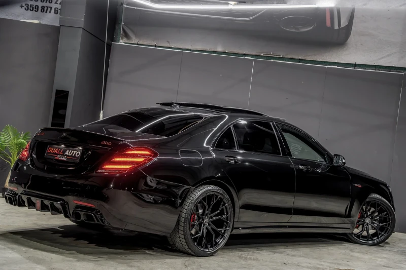 Mercedes-Benz S 350 d / BRABUS 800 / LONG / FACELIFT / FULL MAX / 3xTV, снимка 4 - Автомобили и джипове - 52528253