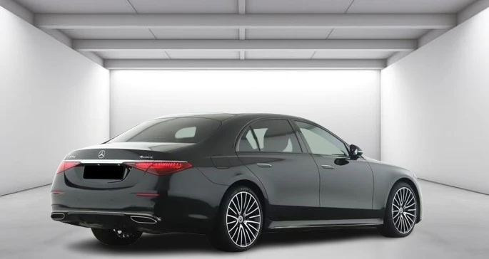 Mercedes-Benz S 450 d Long 4Matic = AMG Line = Гаранция, снимка 3 - Автомобили и джипове - 55835449