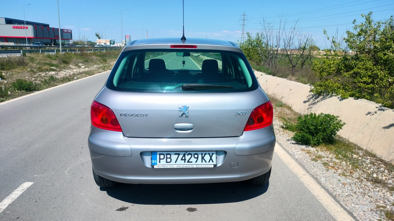 Peugeot 307 1, 6i, снимка 4 - Автомобили и джипове - 54245014