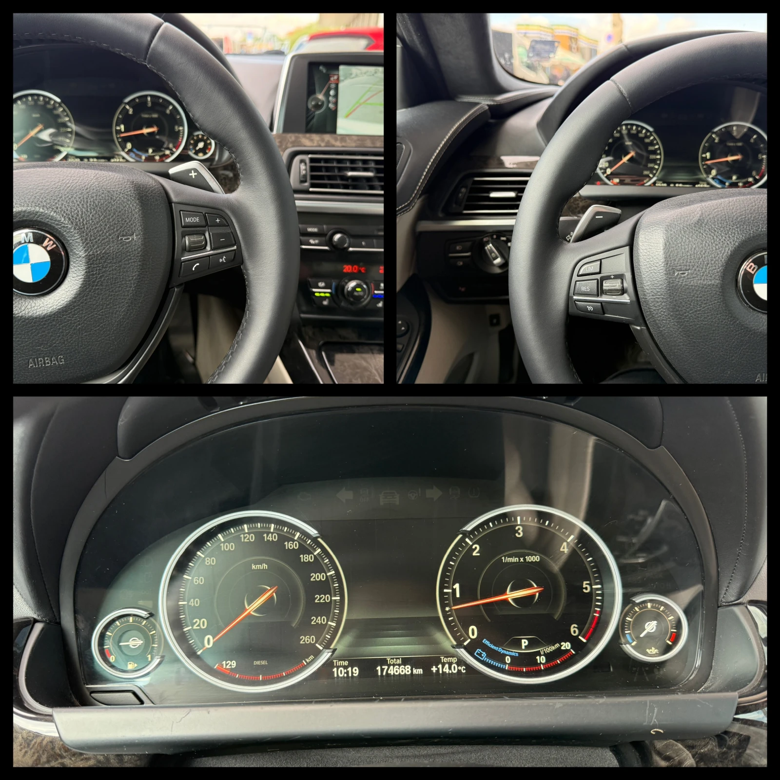 BMW 640 D 6 МЕСЕЦА ГАРАНЦИЯ/313к.с. XDrive Всички Екстри, снимка 14 - Автомобили и джипове - 54572331