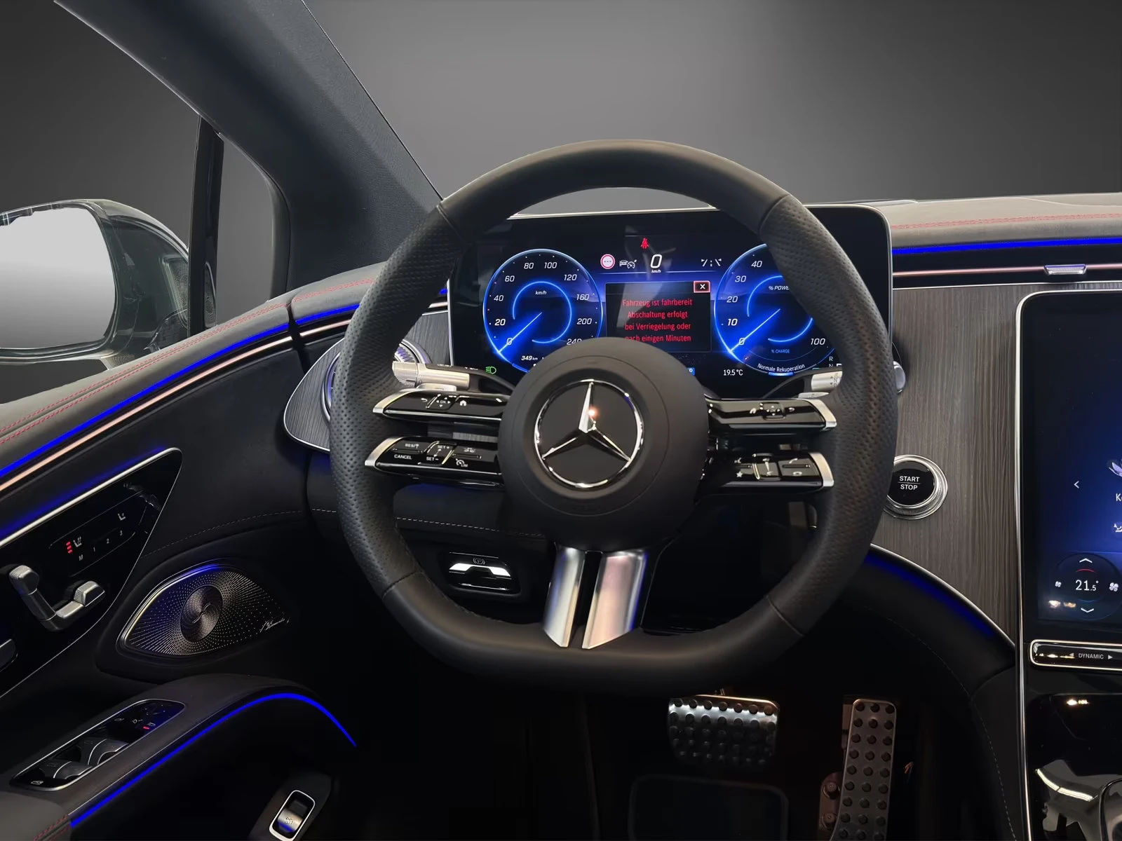 Mercedes-Benz EQS 450+ AMG/360HP/PANO/360/BURM/MEMO/HUD/579q, снимка 7 - Автомобили и джипове - 55587156