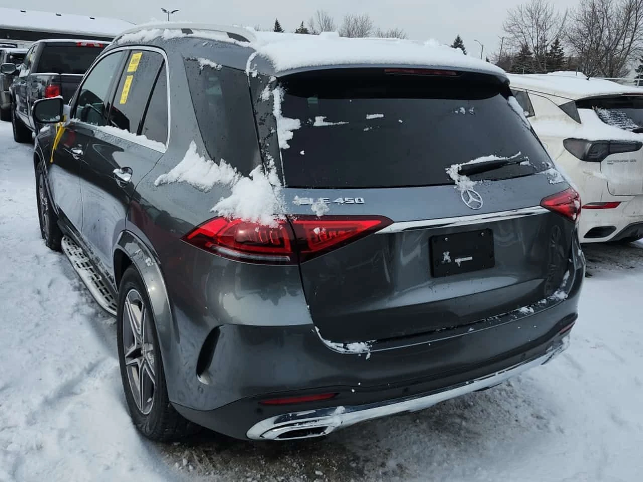 Mercedes-Benz GLE 450  АМГ пакет/Дистроник/Подгрев/Нави/Кафява кожа , снимка 4 - Автомобили и джипове - 53728807