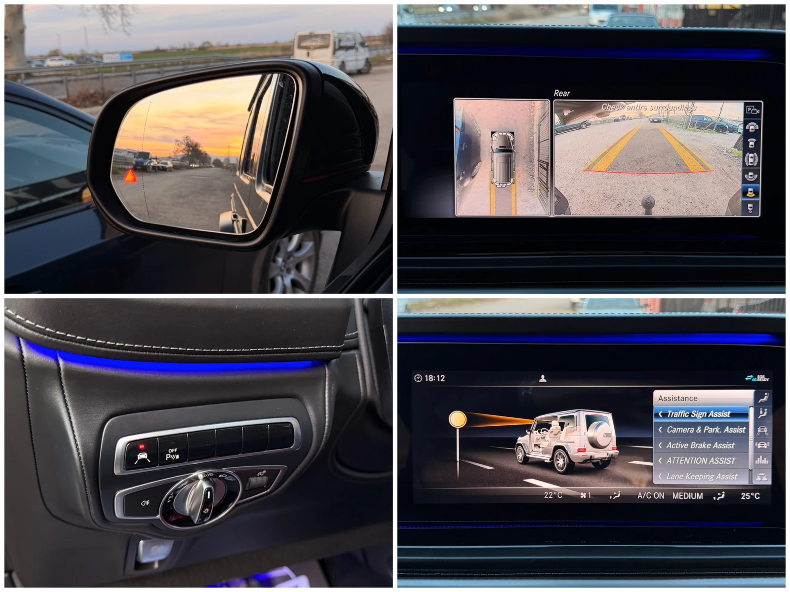 Mercedes-Benz G 63 AMG EDITION1= DESIGNO= CARBON PACK= BURMESTER= 360* CA, снимка 15 - Автомобили и джипове - 53772867