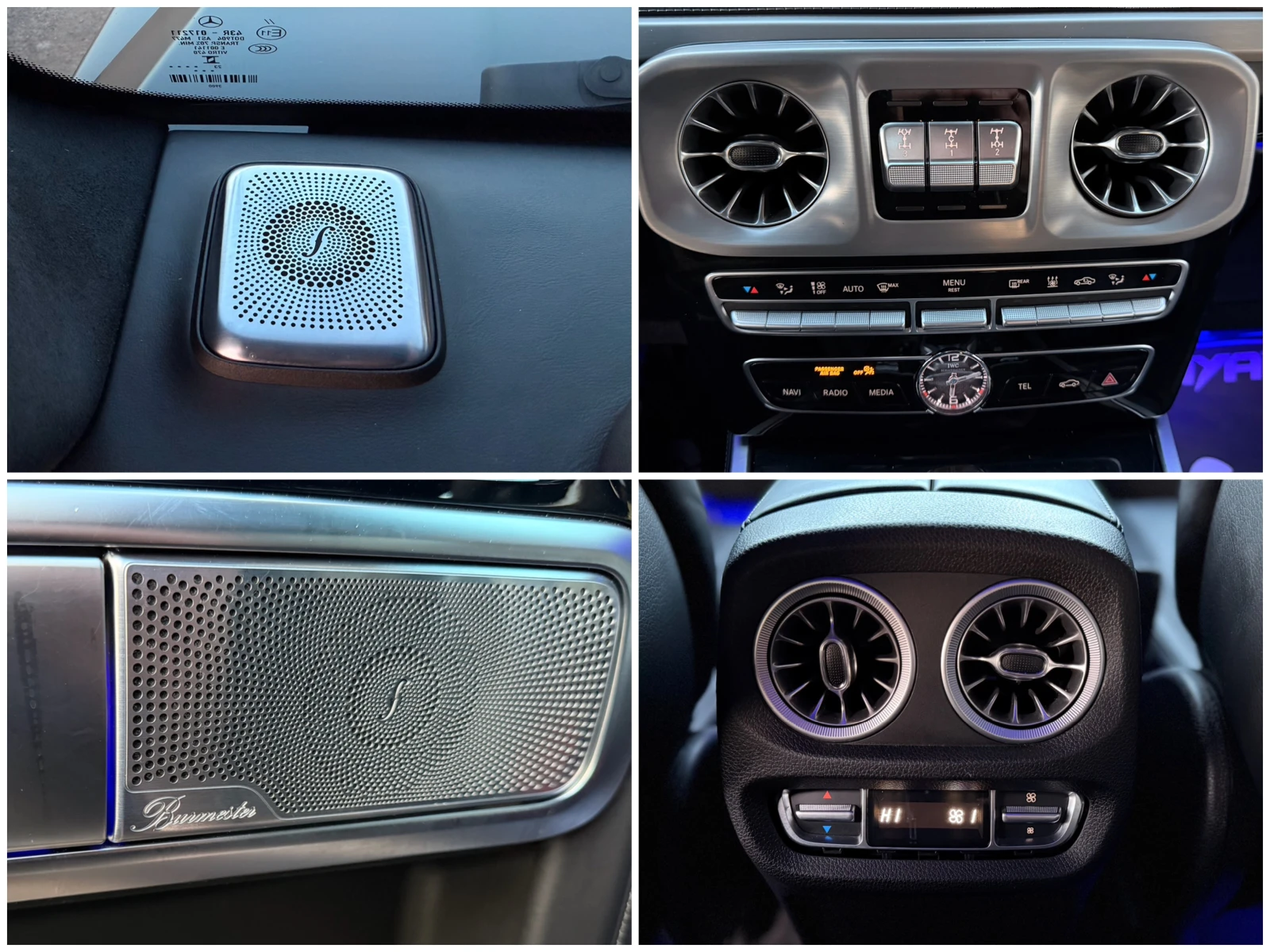 Mercedes-Benz G 63 AMG EDITION1= DESIGNO= CARBON PACK= BURMESTER= 360* CA, снимка 17 - Автомобили и джипове - 53772867