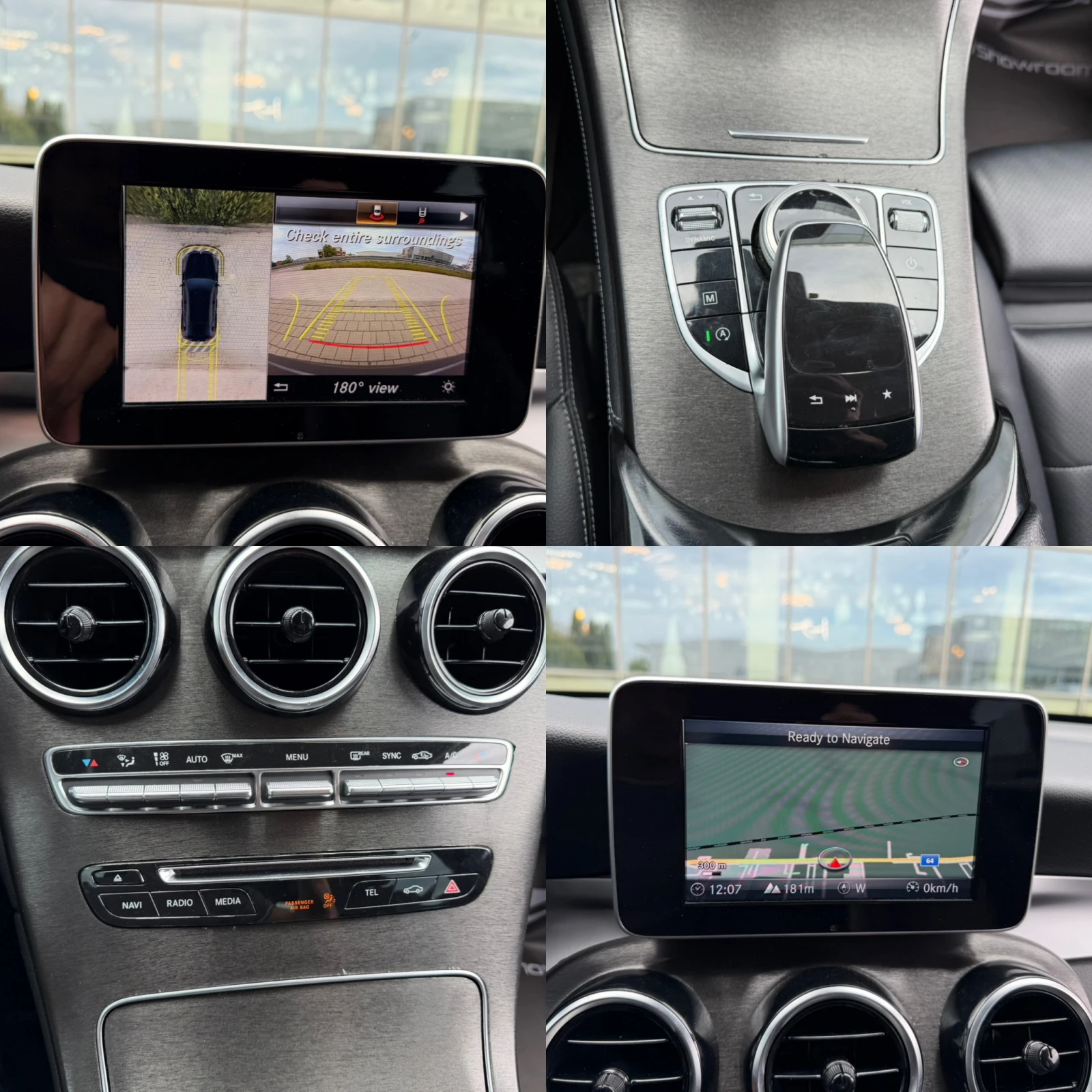 Mercedes-Benz GLC 250 AMG-BURMASTER-360КАМЕРИ-KEYLESS-GO, снимка 14 - Автомобили и джипове - 54463483