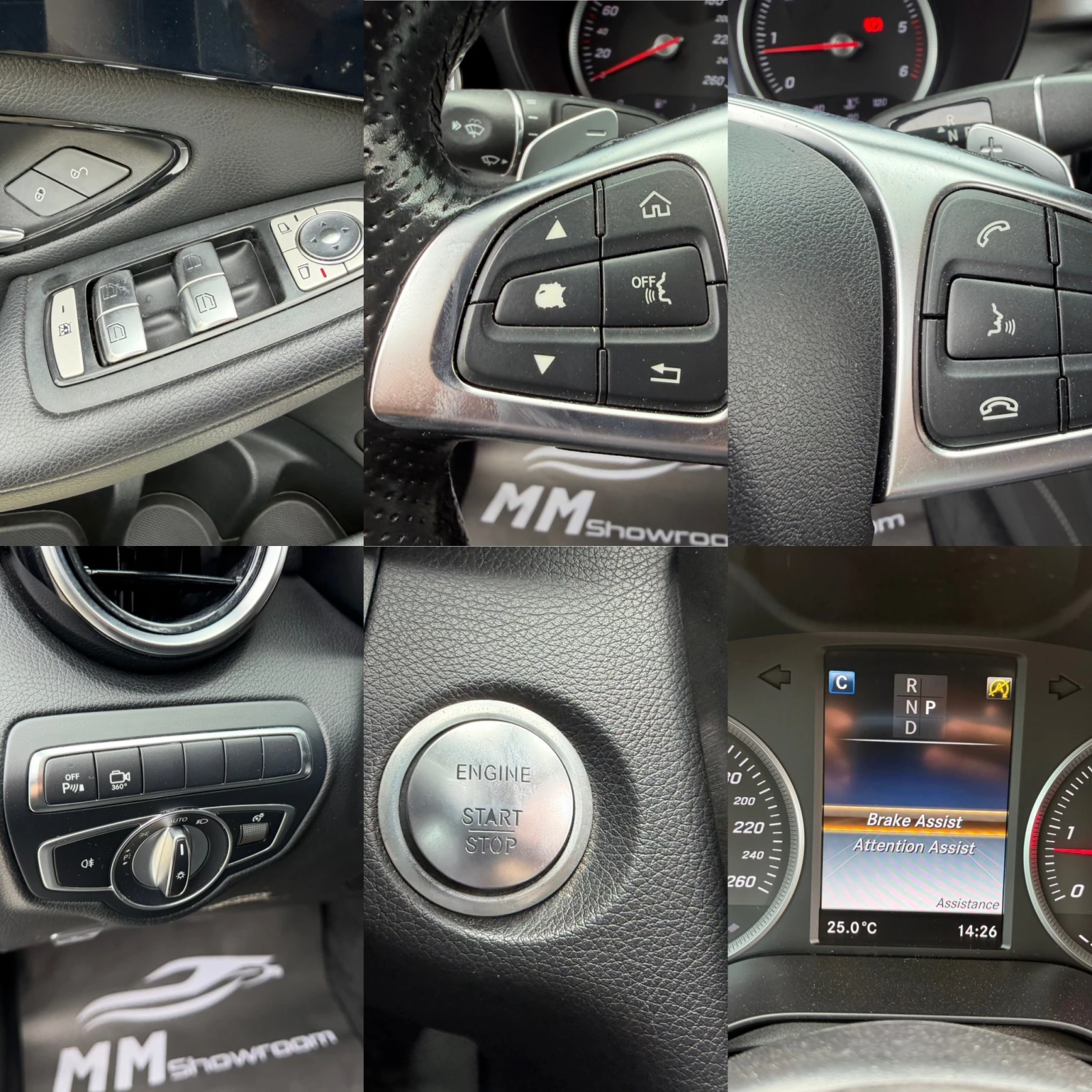 Mercedes-Benz GLC 250 AMG-BURMASTER-360КАМЕРИ-KEYLESS-GO, снимка 15 - Автомобили и джипове - 54463483