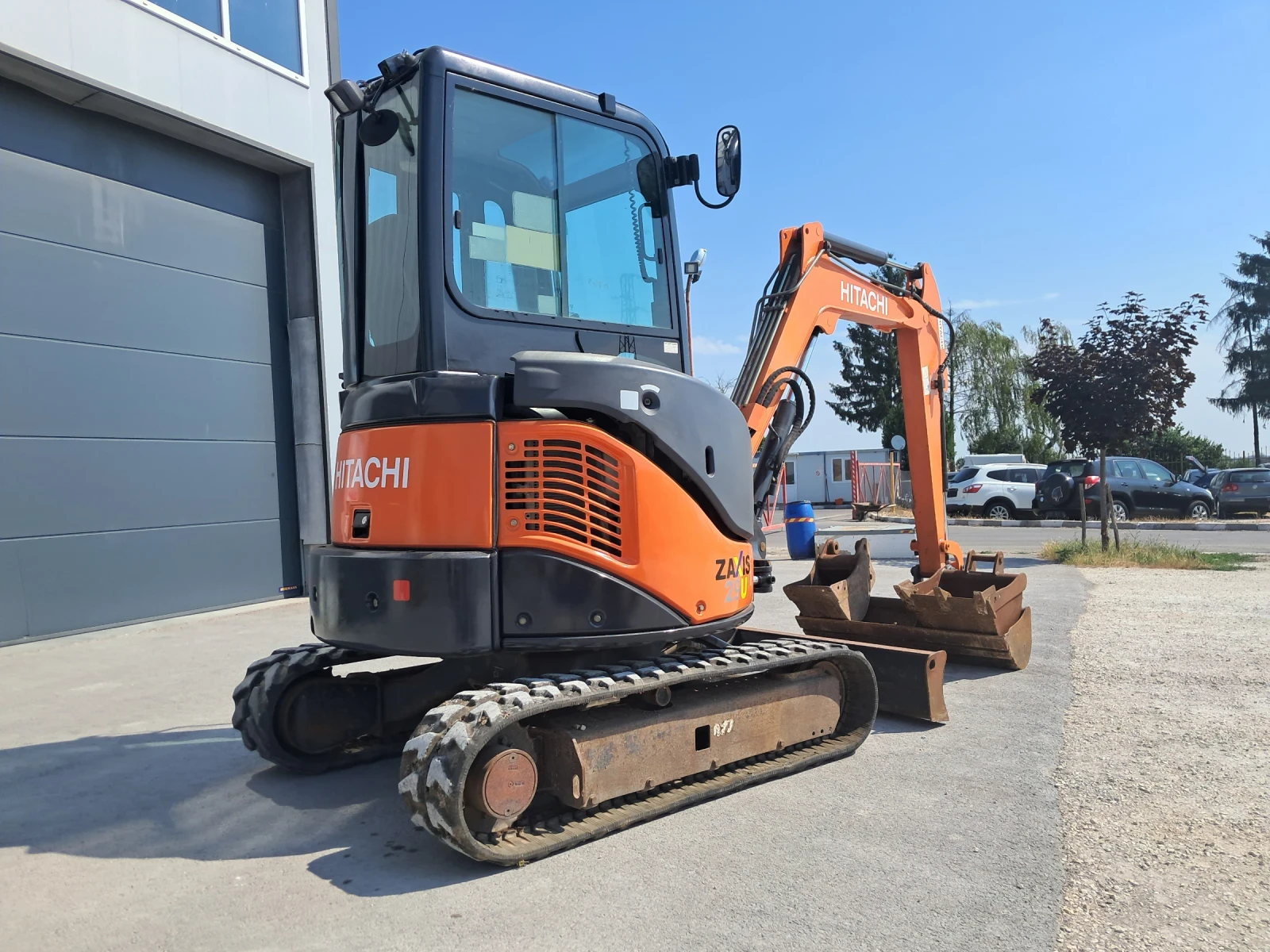 Багер Hitachi ZAXIS 29- U , КЛИМАТИК, снимка 4 - Индустриална техника - 55129681