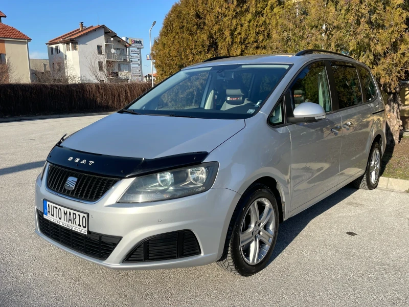 Seat Alhambra 2.0TDI 140 к.с.7 места EURO5 ECOMOTIVE, снимка 1 - Автомобили и джипове - 48913120