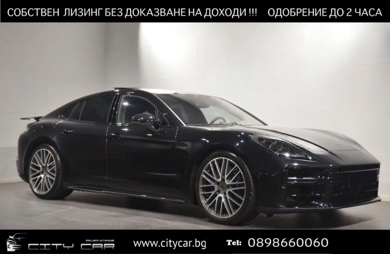 Porsche Panamera TURBO E-HYBRID/FACELIFT/SPORT DESIGN/BURM/PANO/TV/, снимка 1 - Автомобили и джипове - 48978034