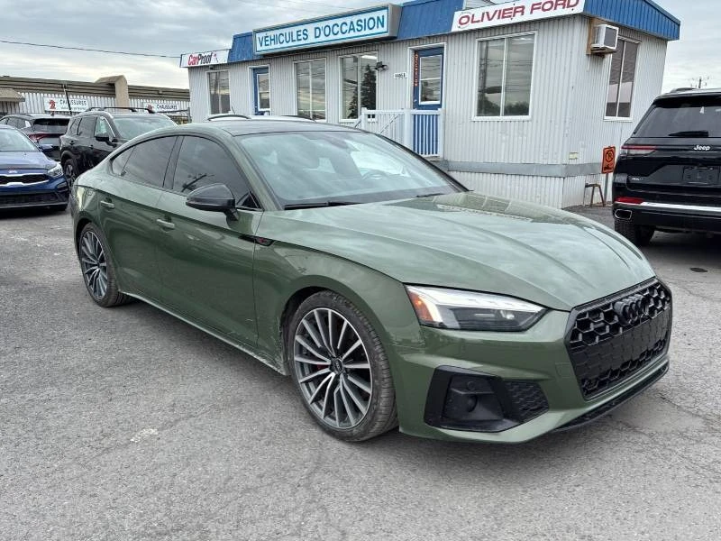 Audi A5 * PROGRESSIV * ПРЕДСТАВИТЕЛСТВО * PANO * ПОДГРЕВИ , снимка 3 - Автомобили и джипове - 54741896