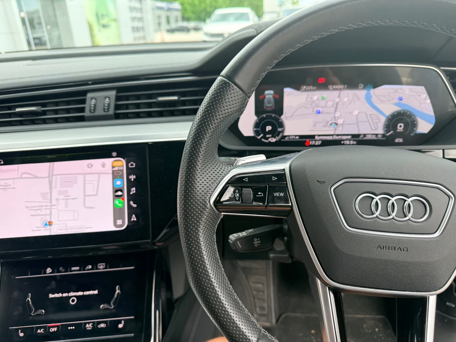Audi E-Tron 50 S Sportback, снимка 10 - Автомобили и джипове - 54576365
