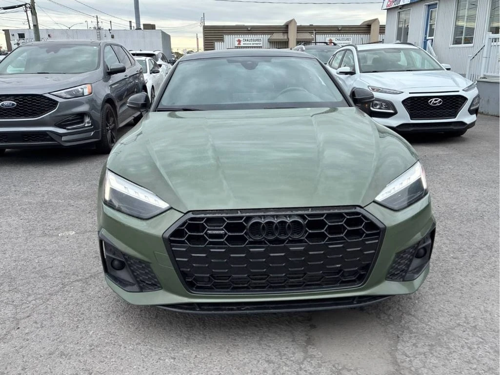Audi A5 * PROGRESSIV * ПРЕДСТАВИТЕЛСТВО * PANO * ПОДГРЕВИ , снимка 2 - Автомобили и джипове - 54741896