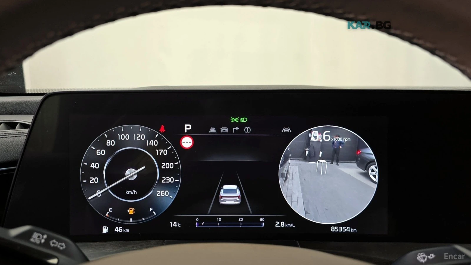 Kia K8 PLATINIUM AWD MAXSPEC| 4xОБДУХ| HUD| MERIDIAN| 360, снимка 9 - Автомобили и джипове - 56096271