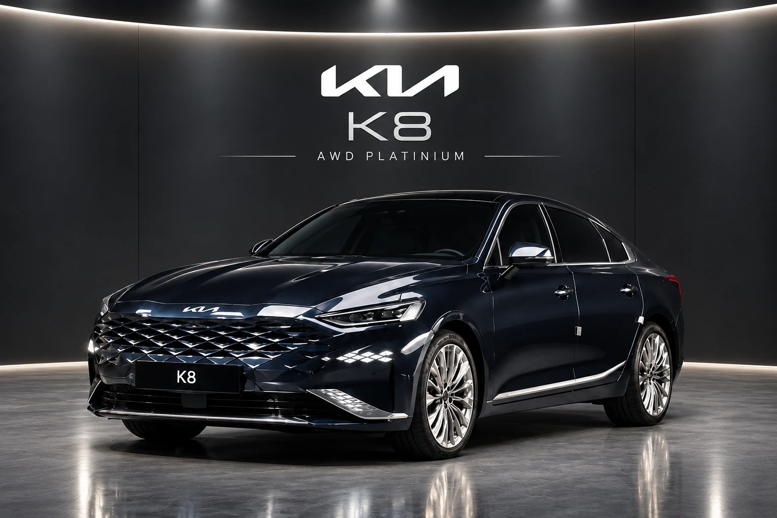 Kia K8 PLATINIUM AWD MAXSPEC| 4xОБДУХ| HUD| MERIDIAN| 360