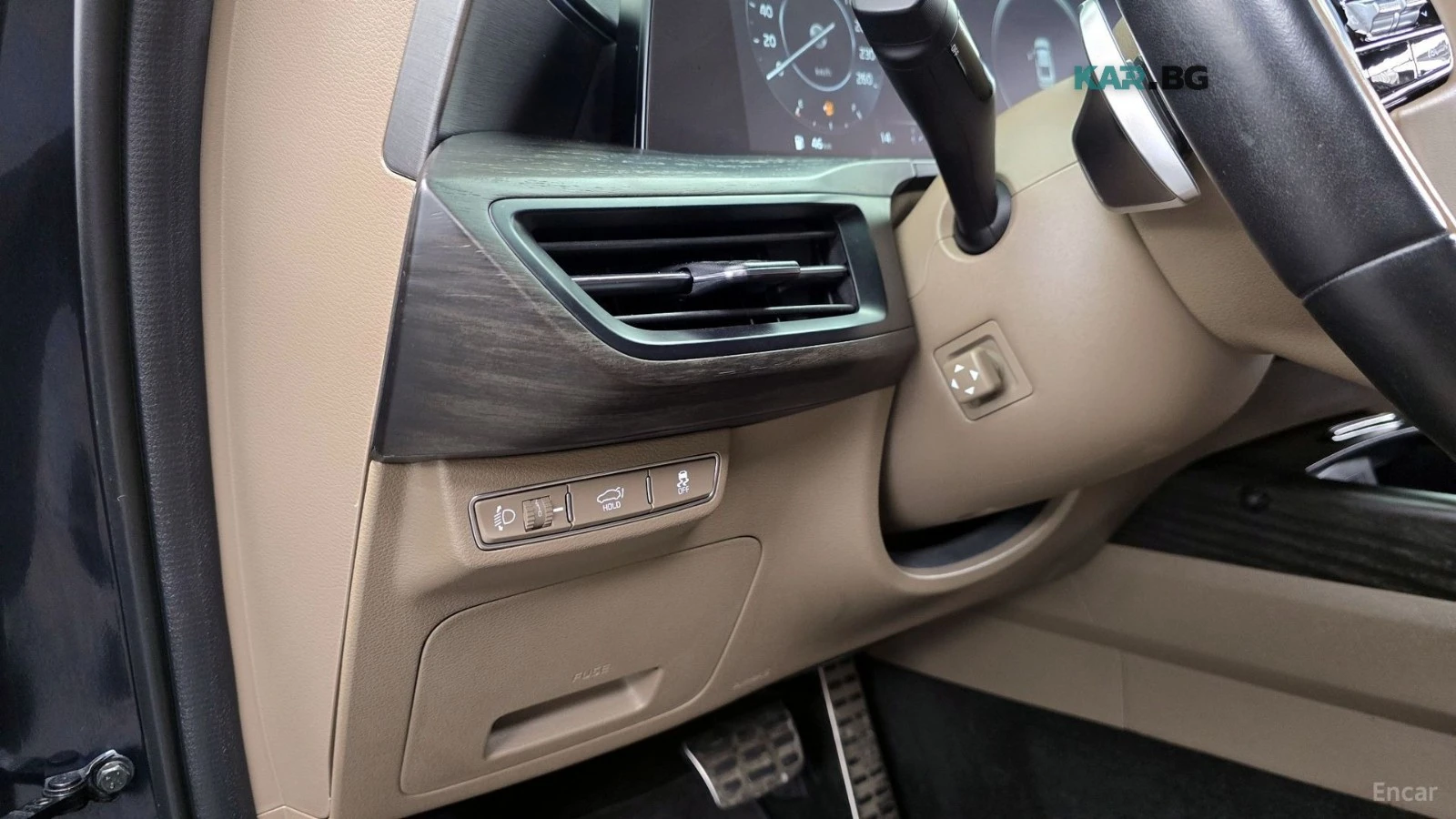 Kia K8 PLATINIUM AWD MAXSPEC| 4xОБДУХ| HUD| MERIDIAN| 360, снимка 14 - Автомобили и джипове - 56096271
