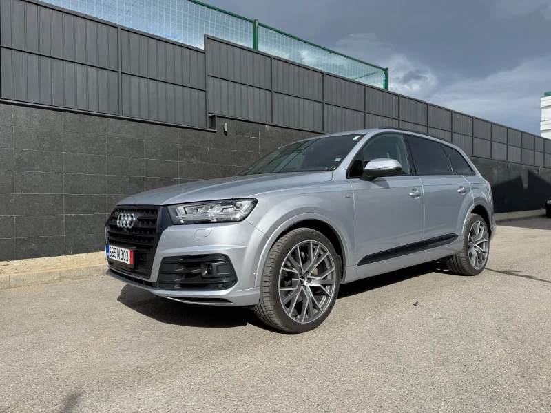 Audi Q7 S Line Quattro, Distronic, Кожа, B&O Audio, HUD, L, снимка 1 - Автомобили и джипове - 47469415