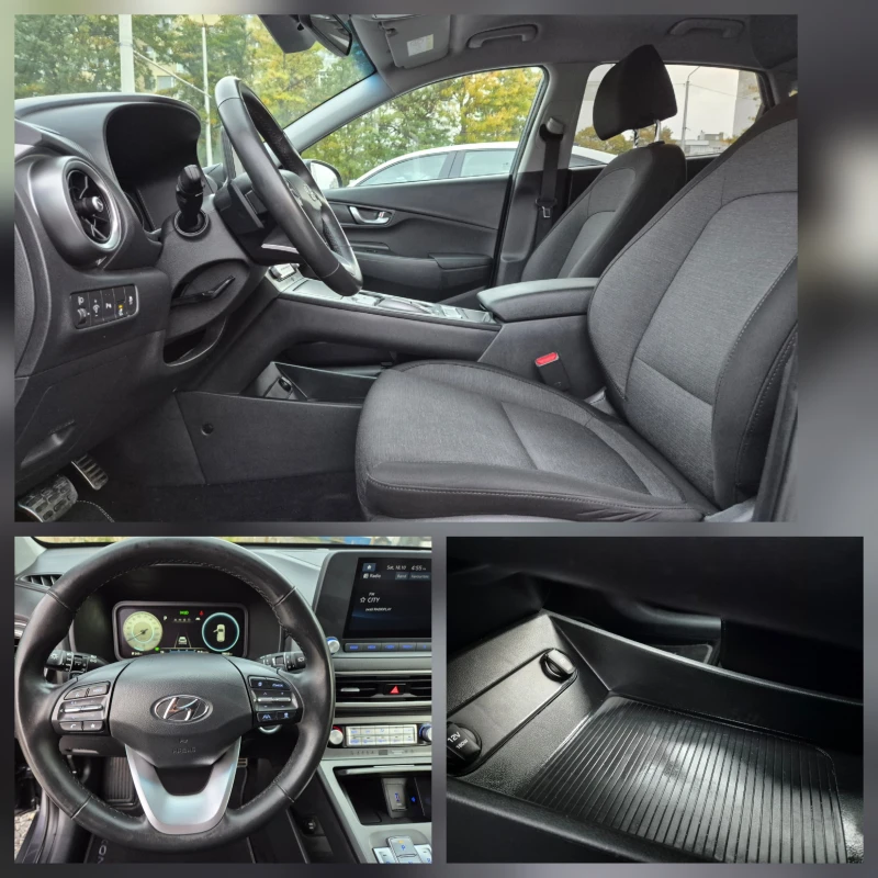 Hyundai Kona EV X-LINE 64 KW-FACE, снимка 12 - Автомобили и джипове - 52100729
