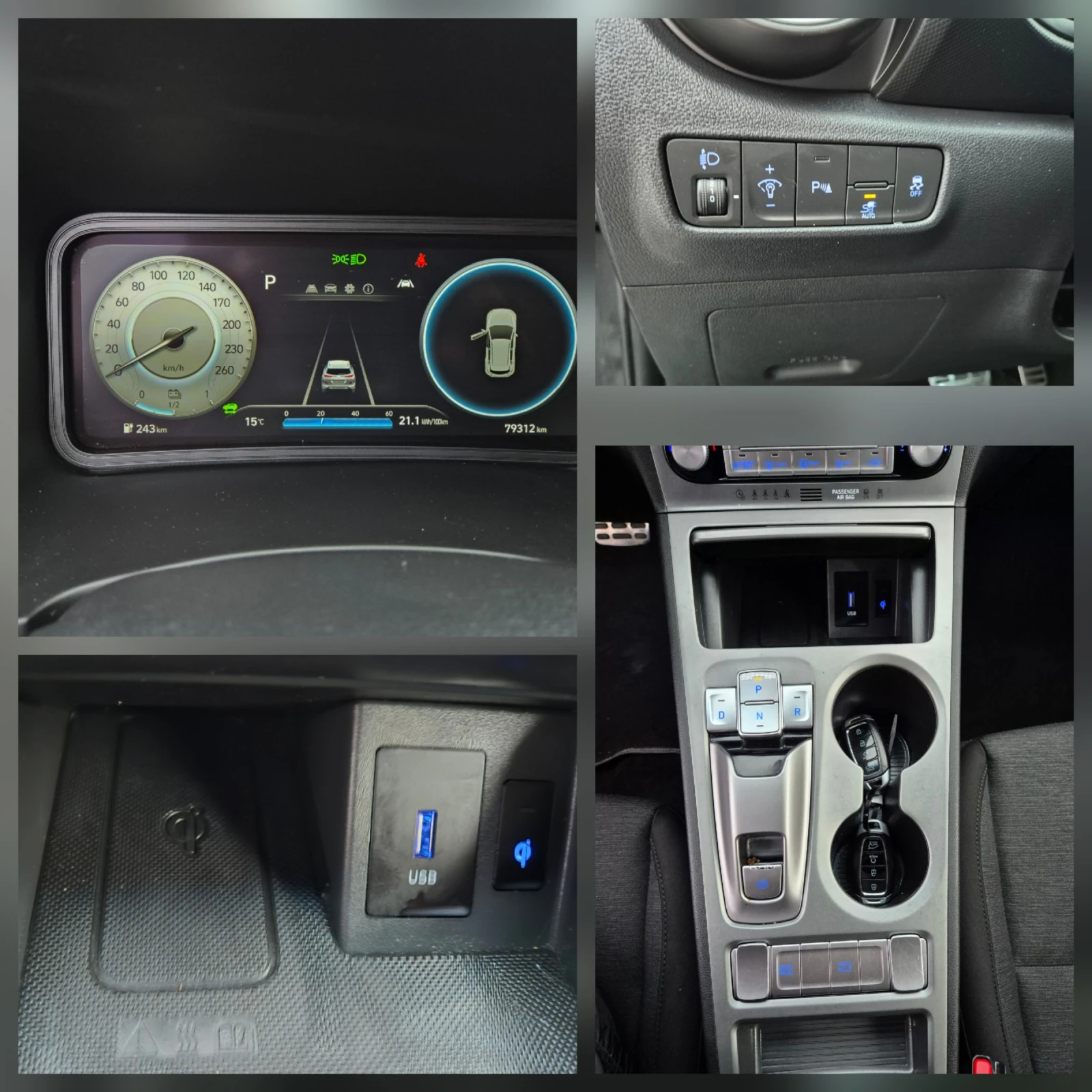 Hyundai Kona EV X-LINE 64 KW-FACE | Mobile.bg   13