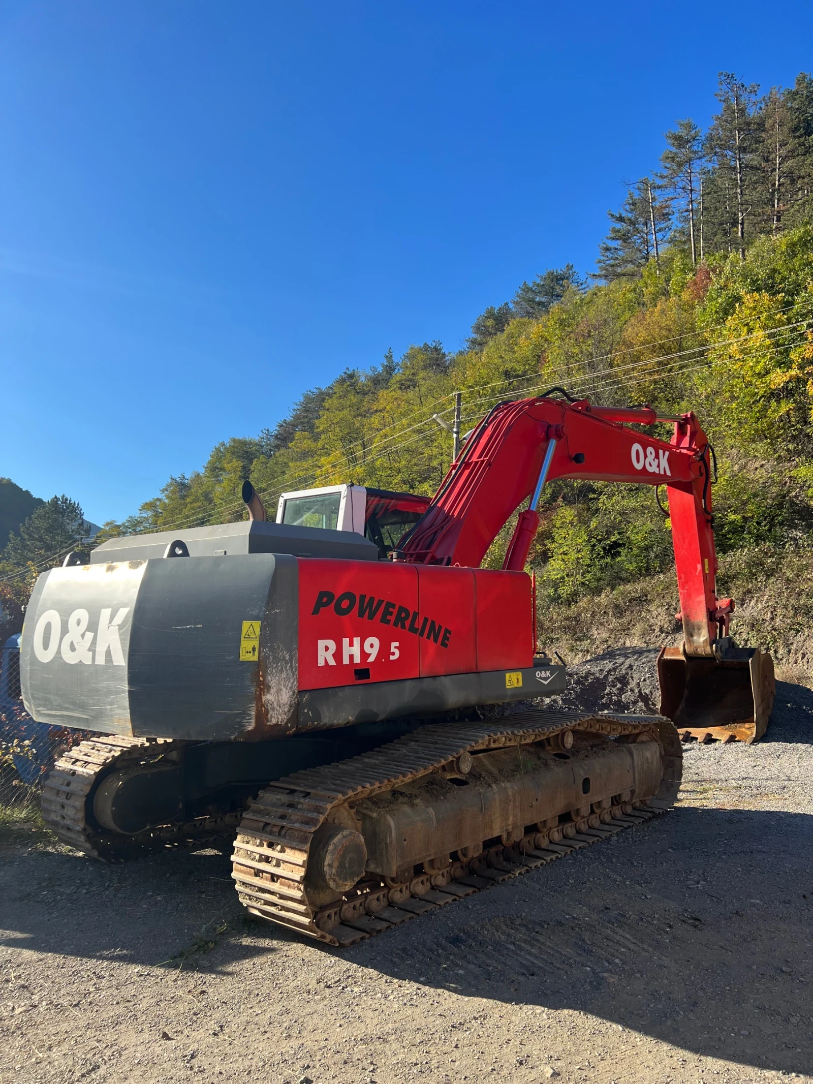 Багер O&K RH9.5, снимка 4 - Индустриална техника - 53752562